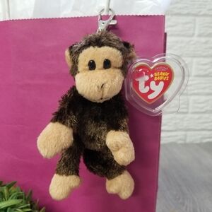 Rare Swinger The Monkey Plush metal Key Clip